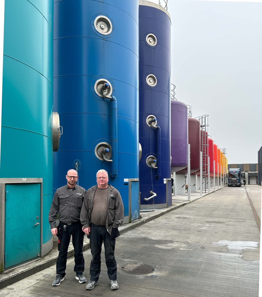 Pumper til Flügger gennem årtier