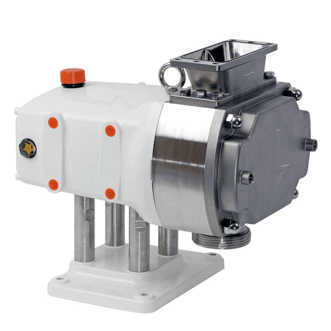 ZL serie vertikalt med varmekappe forstørret rektangulært indløb